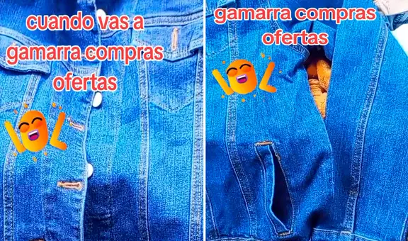 Extranjera compra casaca en oferta en Gamarra, pero detalle en confección desata risas: “Lo barato sale caro”