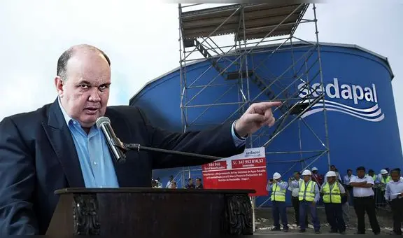 Sedapal responde a López Aliaga por criticar calidad de agua de pilones entregados en San Juan de Lurigancho