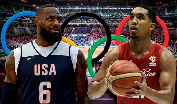 RESULTADO Team USA vs. Puerto Rico básquet HOY: cómo quedó el tercer partido con LeBron James en París 2024