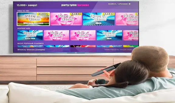 ¿Cómo convertir tu Smart TV en un karaoke? Podrás usar tu celular como un micrófono