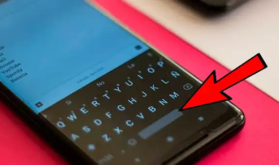 La barra espaciadora de tu teléfono posee una función oculta que nadie sabe: hará tu vida más fácil