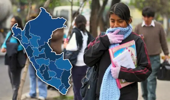 Lima y estas 13 regiones en riesgo muy alto por bajas temperaturas desde agosto a octubre 2024