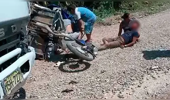 Padre y sus 2 niños mueren en accidente de tránsito en Amazonas: la madre está grave