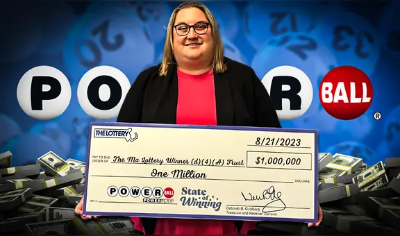 La mujer estadounidense que ganó US$1 millón en Powerball y casi pierde todo por un simple detalle