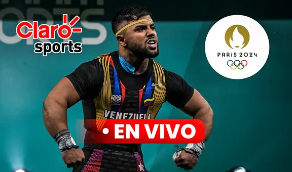 Keydomar Vallenilla EN VIVO desde París 2024 HOY: sigue al venezolano por el levantamiento de pesas