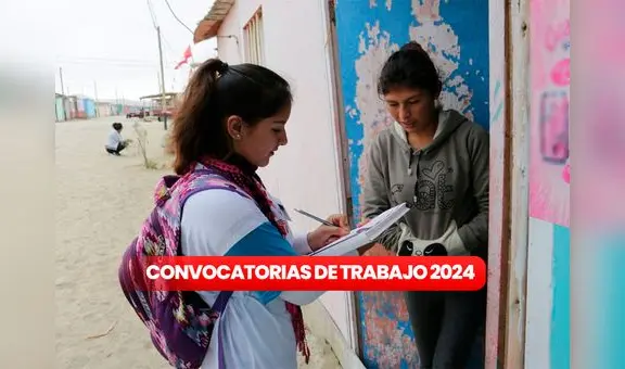 INEI anuncia nueva convocatoria con más de 900 vacantes de trabajo: requisitos y link oficial para postular
