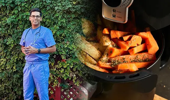 La freidora de aire son la mejor opción para cocinar por una increíble razón, según un médico de Harvard