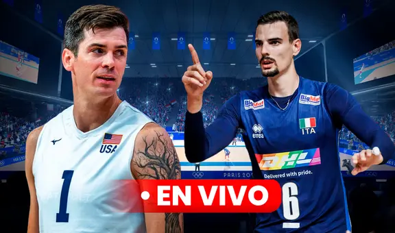 Estados Unidos vs Italia EN VIVO, vóley masculino EN DIRECTO vía NBC y Telemundo por medalla de bronce en París 2024