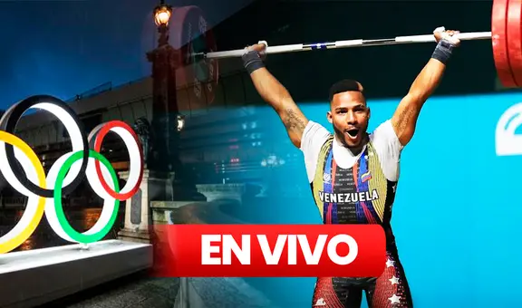 Julio Mayora EN VIVO por el levantamiento de pesas París 2024 vía TVES y Claro Sports: sigue AQUÍ al venezolano