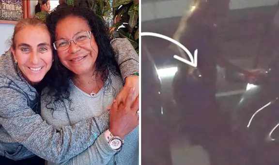 Se filtra video de Natalia Málaga rayando un auto: sería del hijo de Eva Ayllón