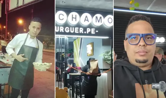 El venezolano que inició vendiendo en carretilla y hoy tiene un exitoso local de hamburguesas en Breña: "Ganaba S/80 a la semana"