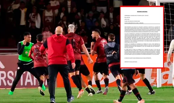 Filtran los informes del árbitro sobre pelea del Universitario vs. Melgar que no dejó ningún sancionado