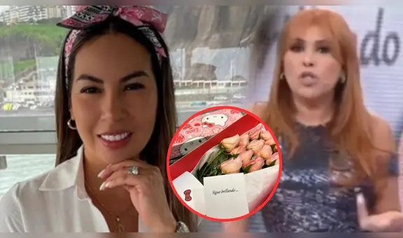 Magaly Medina critica duramente a Pamela López por flores recibidas con peculiar mensaje: "No brilla hace tiempo”
