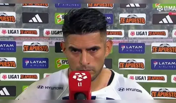 Carlos Zambrano minimiza cánticos de los hinchas de Alianza Lima contra jugadores: "Desde la tercera fecha dicen lo mismo"