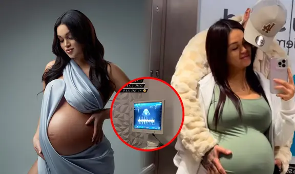 ¡Cuenta regresiva! Angie Arizaga y Jota Benz viven emotivo momento al escuchar los latidos de su bebé antes del parto