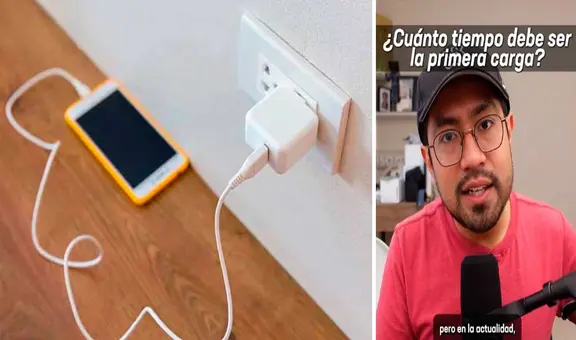 ¿Tienes un celular nuevo? Experto revela si es necesario que su primera carga dure 8 o 10 horas