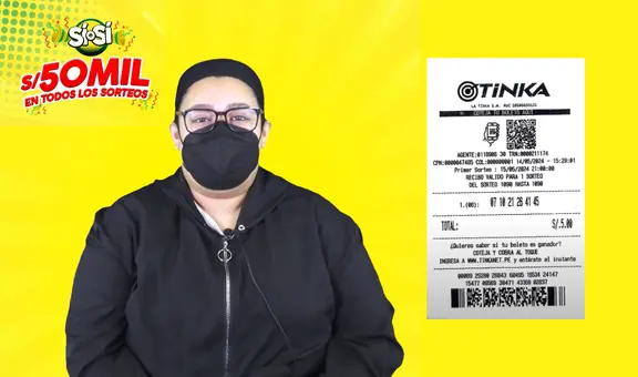Peruana ganó S/50.000 en La Tinka gracias a su abuelo: conoce su sorprendente historia