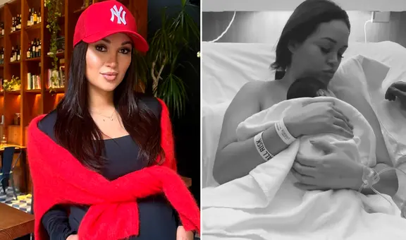Angie Arizaga habla por primera vez tras el nacimiento de su primer hijo con Jota Benz: esto dijo la modelo