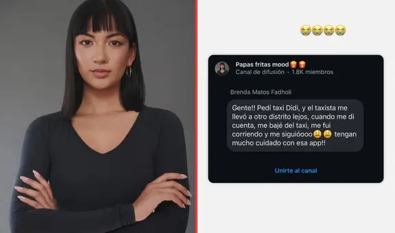 Brenda Matos, actriz de 'Al fondo hay sitio', hace grave denuncia contra aplicativo Didi