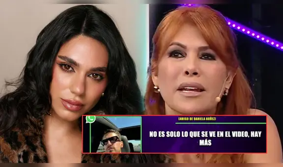 Magaly Medina revela que el aún esposo de Daniela Núñez intentó cobrarle tras el ampay de influencer