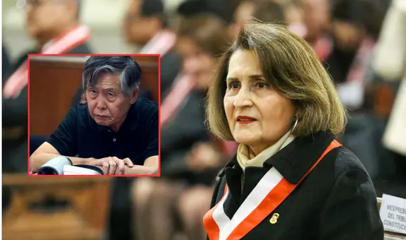Vicepresidenta del TC aclara que indulto a Fujimori redime su condena pero "sigue siendo un delincuente"