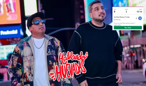 Revenden entradas de ‘Hablando Huevadas’ en el Madison Square Garden por hasta 7.000 dólares tras SOULD OUT