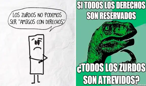 Día Mundial del Zurdo: los más divertidos memes que arrasan las redes y te sacarán lagrimas de risa