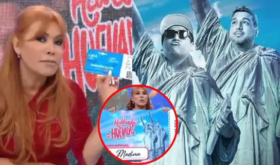 Magaly Medina REVELA que entradas que le dieron de 'Hablando Huevadas' para show en Nueva York eran FALSAS