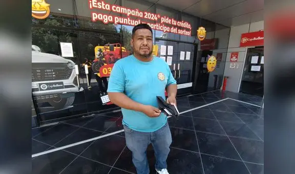 “Hay cerca de 300 trabajadores que no recibirán ni un sol”, José Carlos Curay, secretario del sindicato de extrabajadores de Caja Sullana