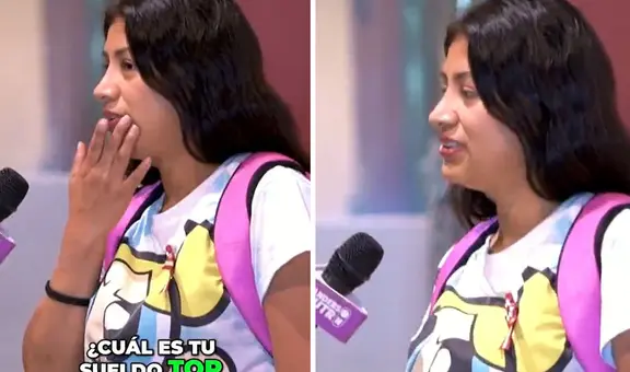 Estudiante de la UNSA responde sobre el sueldo que ganaría cuando egrese: “S/30.000, se puede escalar”