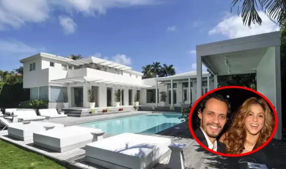 Marc Anthony ayuda a Shakira a vender su mansión de 17 millones que no querían comprar por insólito motivo