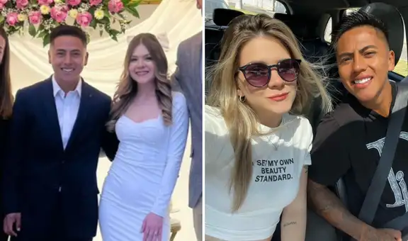 Alexander Lecaros, futbolista de Cienciano, se casó con periodista brasileña en íntima ceremonia en Cusco