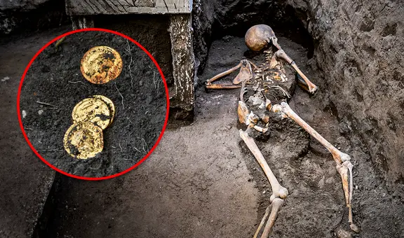 Descubrimiento en Pompeya: científicos revelan los restos de un hombre y una mujer que murieron junto a un tesoro