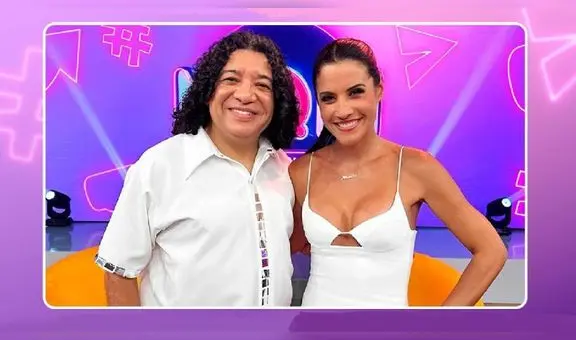María Pía Copello y Carlos Vílchez, se juntan en el Circo de las Estrellas