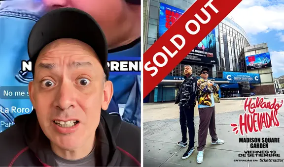 Christian Ysla responde sobre SOLD OUT de ‘Hablando Huevadas’ en el Madison Square Garden: “Yo sigo pensando igual”