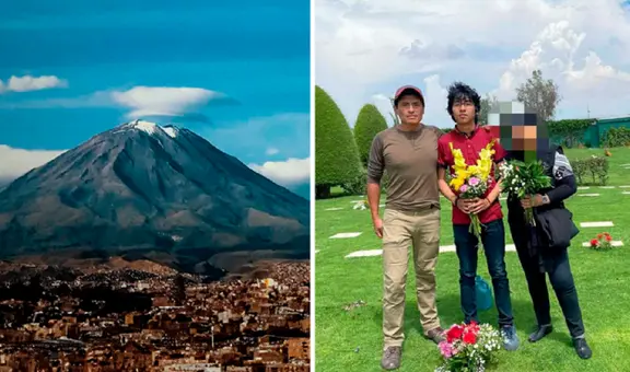 Rescatan a padre e hijo que estaban extraviados en volcán Misti en Arequipa
