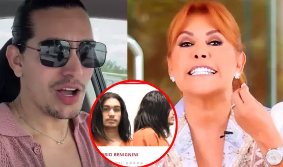 Giuseppe Benignini AFIRMA que amigo VENDIÓ información de su detención por robo a 'Magaly TV': "Gracias a mí comen"