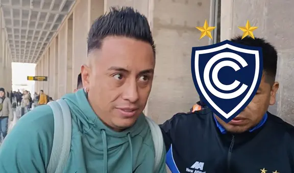 Christian Cueva ilusionado tras llegar a Cusco para firmar por Cienciano: "Mucha felicidad por volver a jugar"