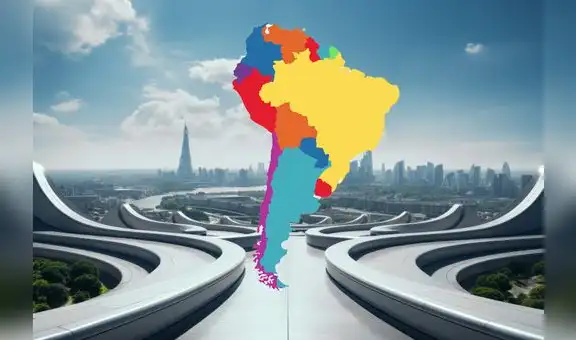 Así se verán las principales capitales de Sudamérica en el 2040, según la inteligencia artificial