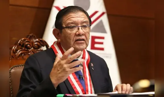 Presidente del JNE denuncia amenazas y hostigamiento en su contra: "Hay una campaña de desprestigio"
