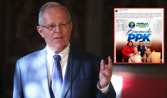 Elecciones 2026: PPK se afilia a partido Fuerza Moderna liderado por Fiorella Molinelli