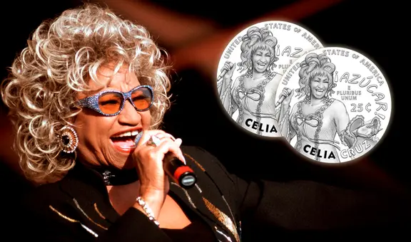 Las monedas de 25 centavos de Celia Cruz que ya circulan en Estados Unidos: ¿cómo conseguirlas?