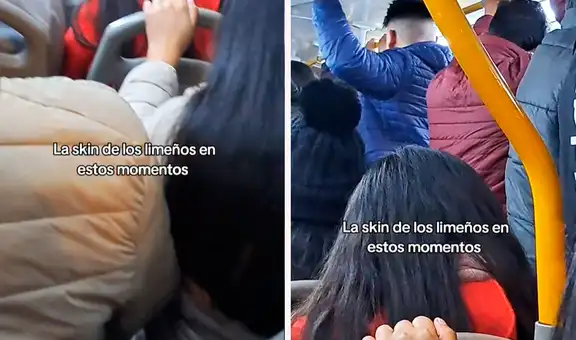 Peruana se sorprende al ver que casi todos los pasajeros de bus usan el mismo estilo de casaca: “Abrigan”