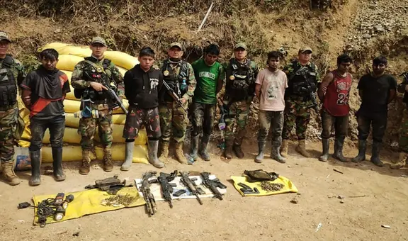 La Libertad: a disparos capturan a sujetos que tenían amenazados a mineros dentro de un socavón en Pataz