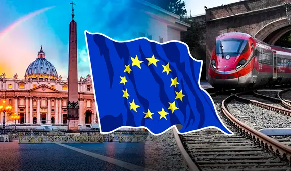 Este país tiene la red ferroviaria más corta del mundo: mide tan solo 3 cuadras y se conecta con Italia