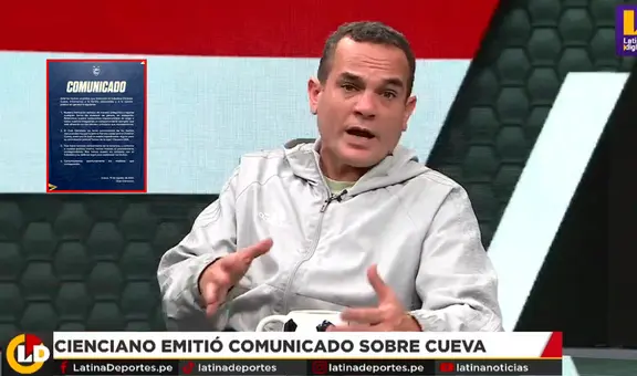 Coki Gonzáles 'explota' contra Cienciano tras publicar comunicado sobre Cueva y no respaldar a Pamela López