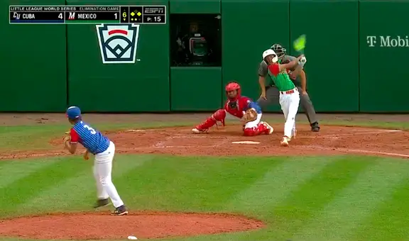 ¡Con un out de vida! México deja en el terreno a Cuba y clasifica a las semis de la Serie Mundial de Pequeñas Ligas