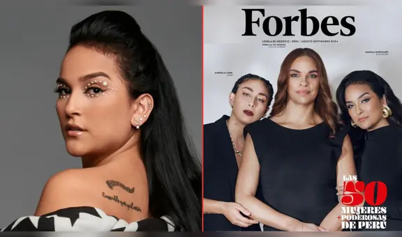 Daniela Darcourt encabeza la portada de Forbes como una de las mujeres más destacadas del Perú