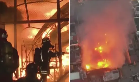 Breña: incendio masivo en almacén desata caos entre los residentes