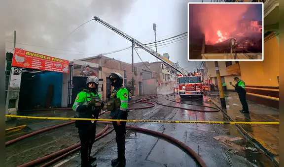Breña: incendio masivo en almacén desata caos entre los residentes